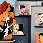 PROSTITUTA tecnica. acrilico cm 120x100 anno 1997
